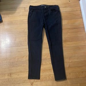 American Eagle Outfitters Black Hi Rise Jegging